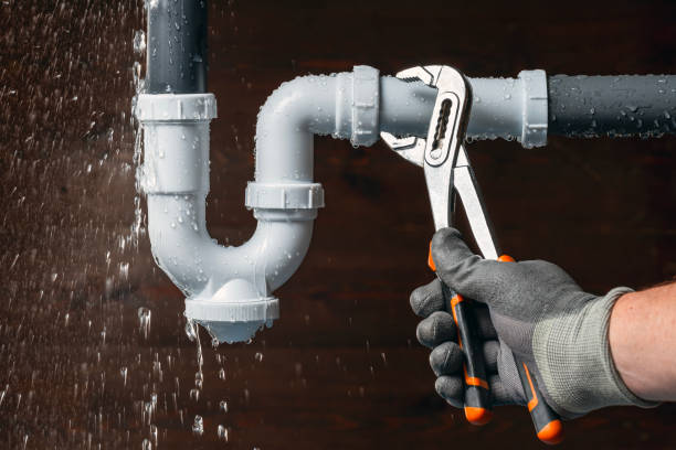 Professional Sewer Line Repair technician working in Mathews, LA